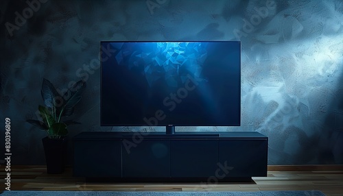 tv with cabinet UHD Wallpapar photo