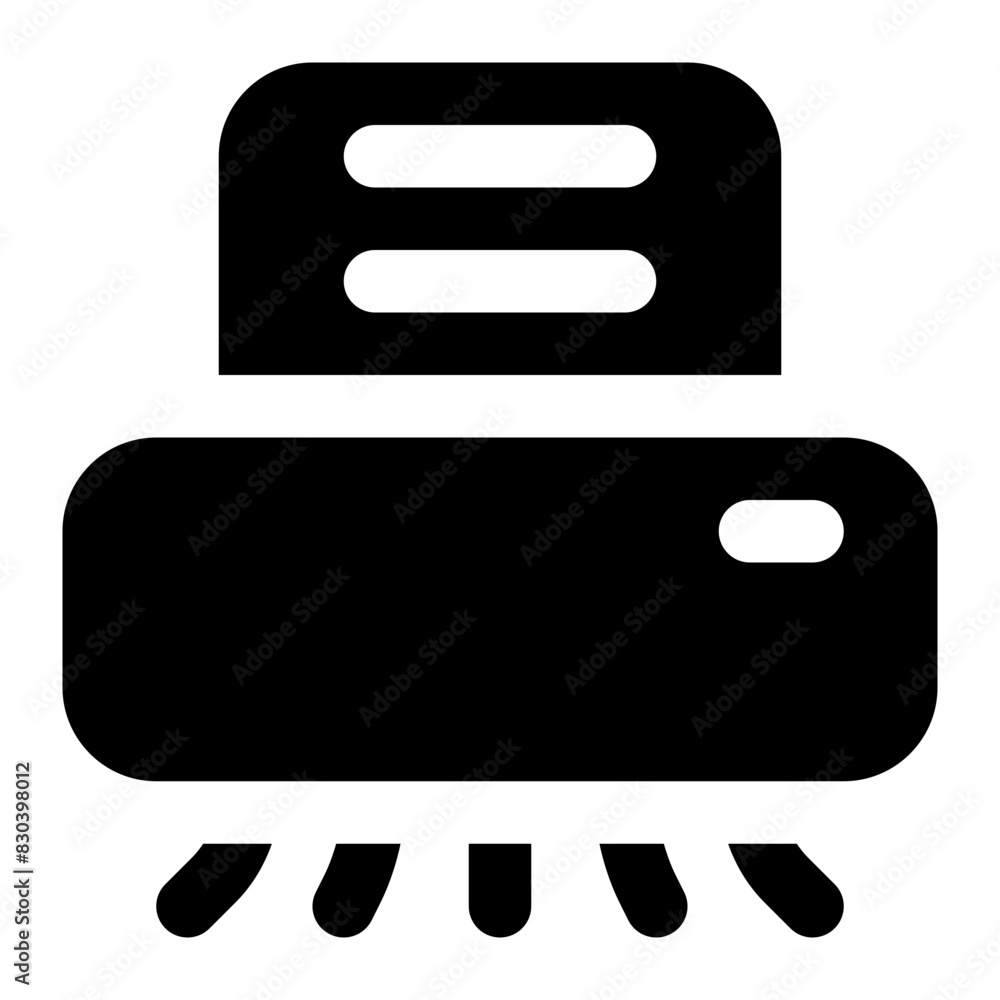 shredder icon for illustration