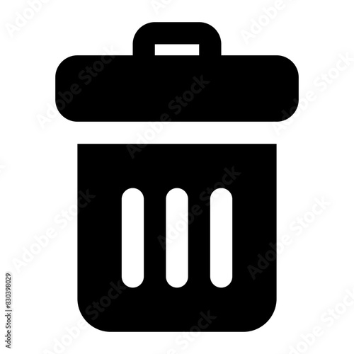 trash icon for illustration