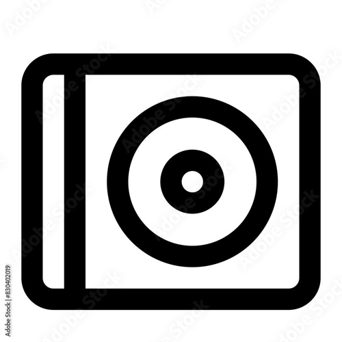 cd icon for illustration