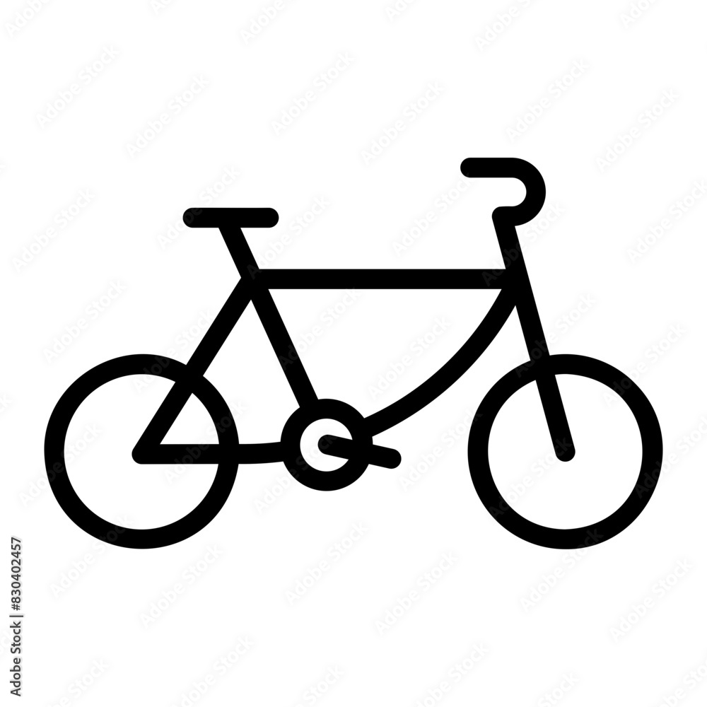 Fototapeta premium bicycle icon ilustration