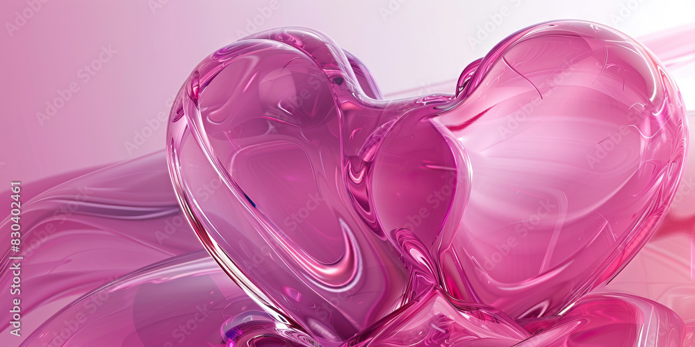 Love (Pink): Two overlapping, rounded shapes resembling a heart, symbolizing affection and devotion Love (Pink): Two overlapping, rounded shapes resembling a heart, symbolizing affection and devotion