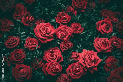 red roses floral background blossom bloom closeup beautiful