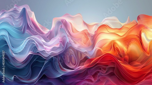Artistic digital wallpaper featuring fluid abstract movements and a rich tapestry of textures, designed to inspire and elevate Let your imagination soar with this fluid and artistic digital creation
