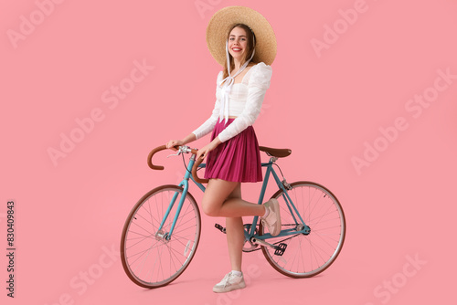 Beautiful young happy woman...