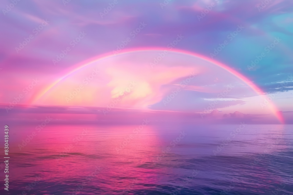 Rainbow at the sea Rainbow at the sea