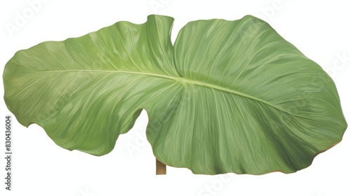 This is a photo of a giant taro leaf photo