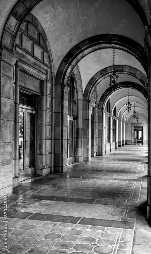 Old Stone Arched Corridor at an Islamic Bazaar. Old Stone Arched Corridor at an Islamic Bazaar.