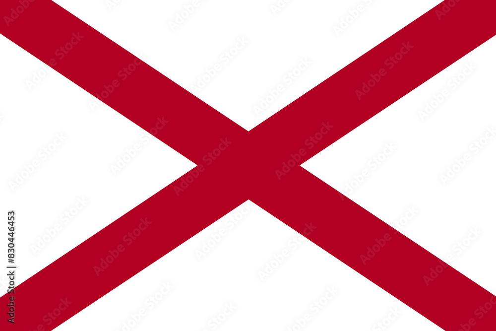 Alabama State Flag background illustration Alabama State Flag background illustration