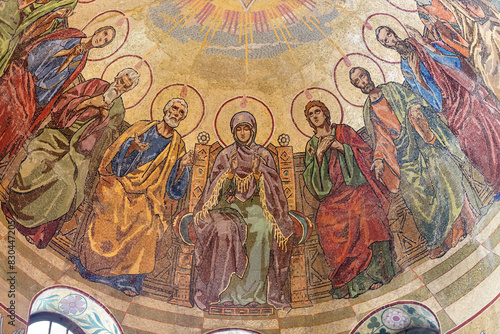 Pentecost. Mosaic