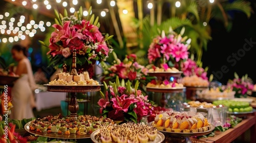 Providing food services for weddings and events