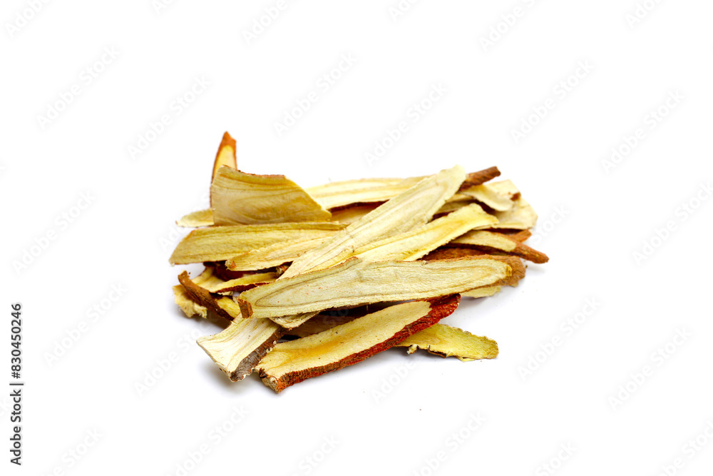Liquorice sliced on white background. Liquorice sliced on white background.