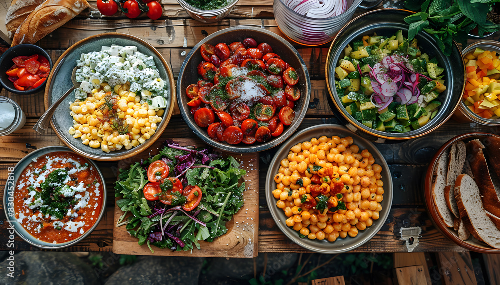 Food background Food background