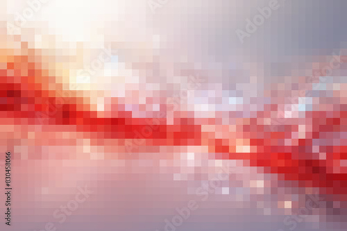 abstract blurred background in pixel version