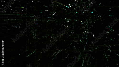 Wallpaper Mural colorful digital pattern abstract background Torontodigital.ca