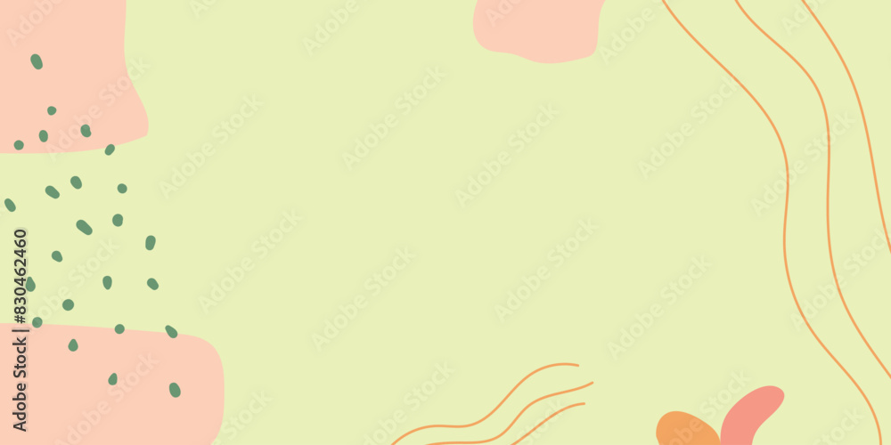 Abstract Pastel Composition Abstract Pastel Composition