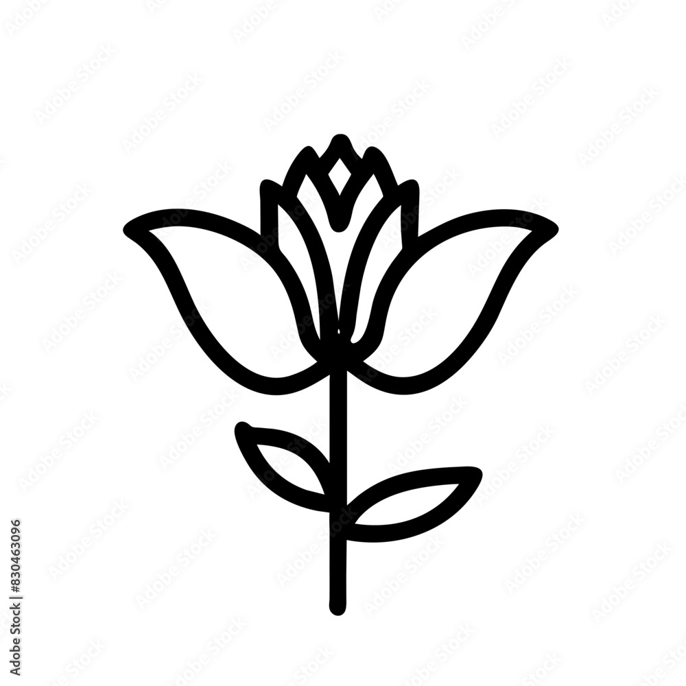 Flowers Icon Outline Flowers Icon Outline