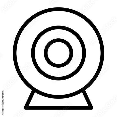 target goal line icon style