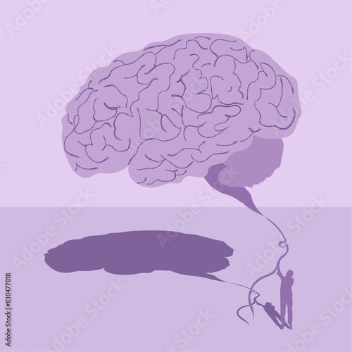 alzheimers disease awarenss month june elderly brain-illustration