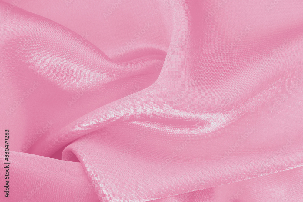 Pink fabric cloth texture for background and design art work, beautiful crumpled pattern of silk or linen. Pink fabric cloth texture for background and design art work, beautiful crumpled pattern of silk or linen.