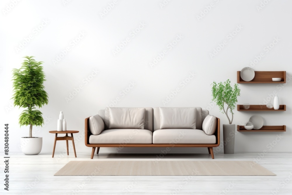 Fototapeta premium Furniture room architecture cushion.