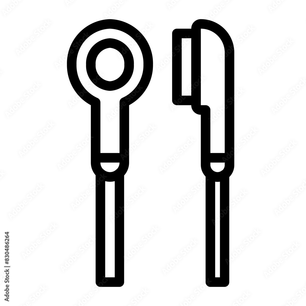 earphone line style icon earphone line style icon