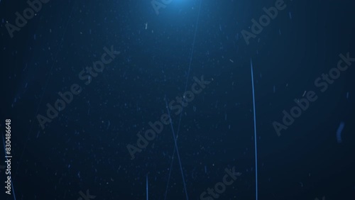 Blue Abstract Light Stream Background Loop photo