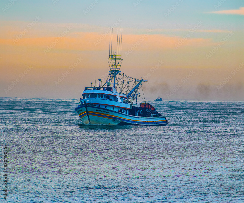 ship in the sea at sunset Itajai ship in the sea at sunset Itajai