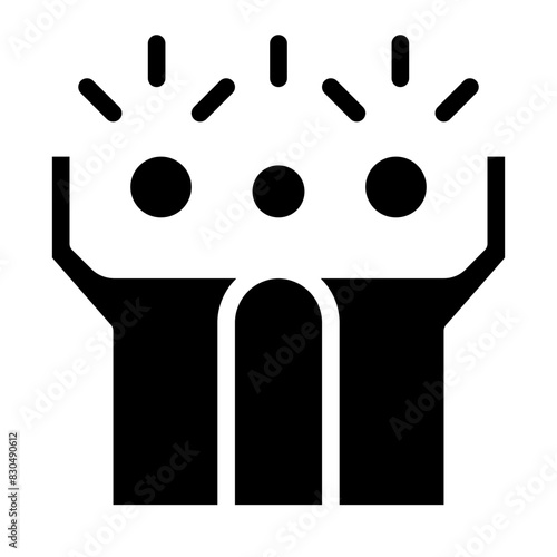 happy friends solid srtle icon