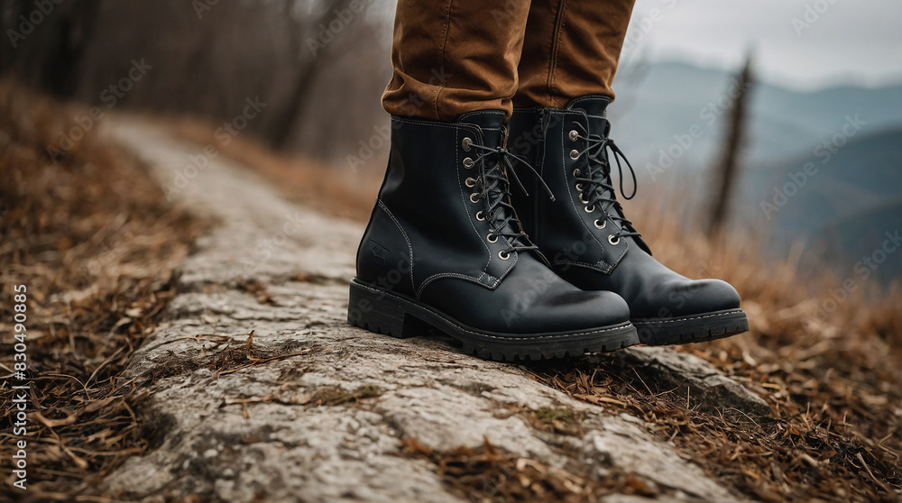 calf boots with new design calf boots with new design