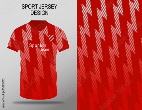 Sport Jersey Uniform Fabric Textile Design for soccer football club