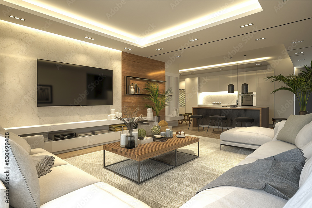 Fototapeta premium Interior Design for Living Spaces