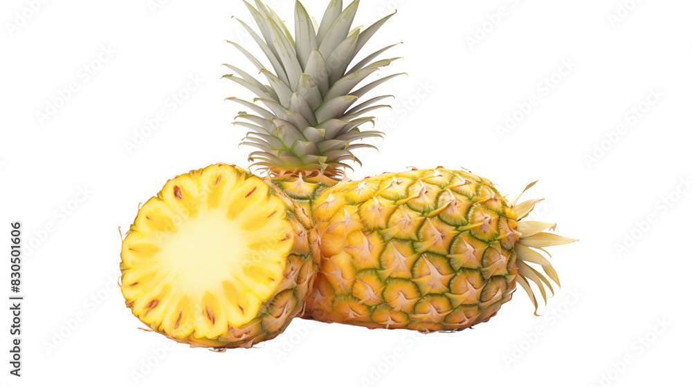 Fresh and beautiful pineapple. Fresh and beautiful pineapple.