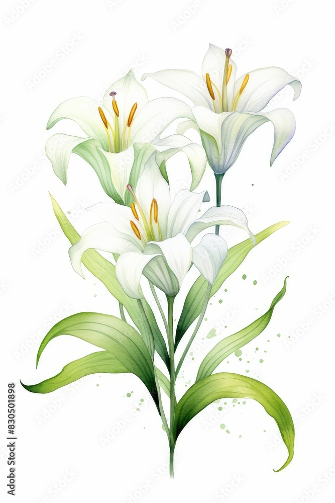 lily themed frame or border for photos and text. with elegant white petals and green stems. watercolor illustration, Perfect for nursery art, simple clipart, single object, white color background. lily themed frame or border for photos and text. with elegant white petals and green stems. watercolor illustration, Perfect for nursery art, simple clipart, single object, white color background.
