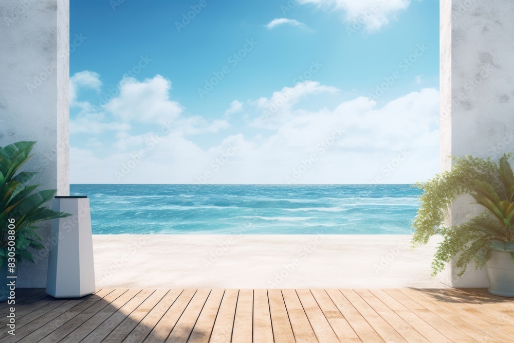 Ocean background outdoors horizon summer. Ocean background outdoors horizon summer.