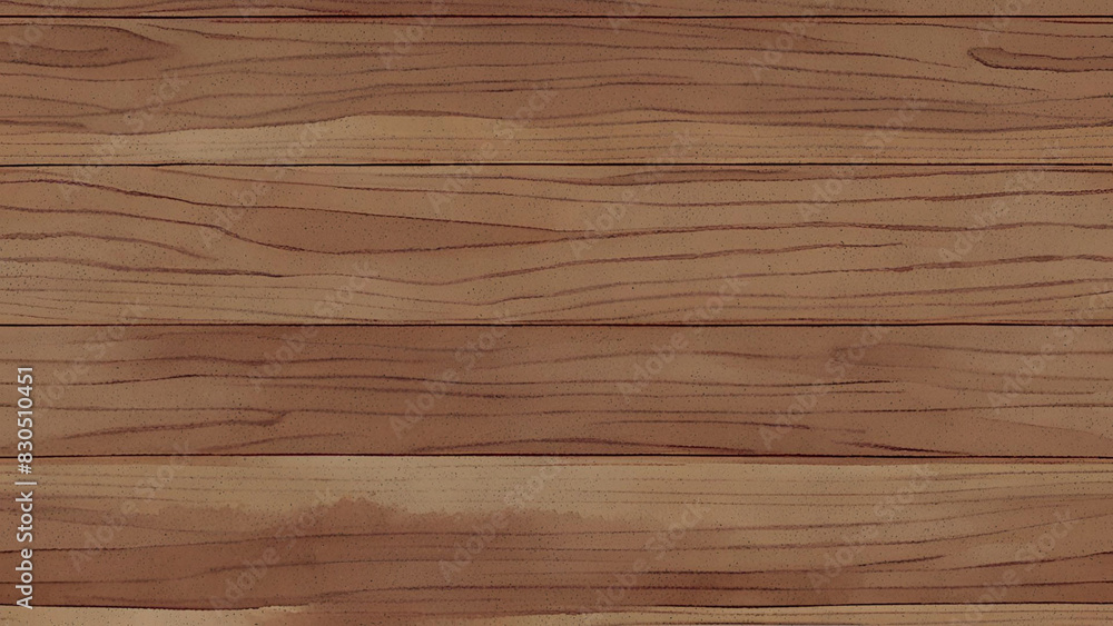 Naklejka premium 木目調風イラスト素材 019