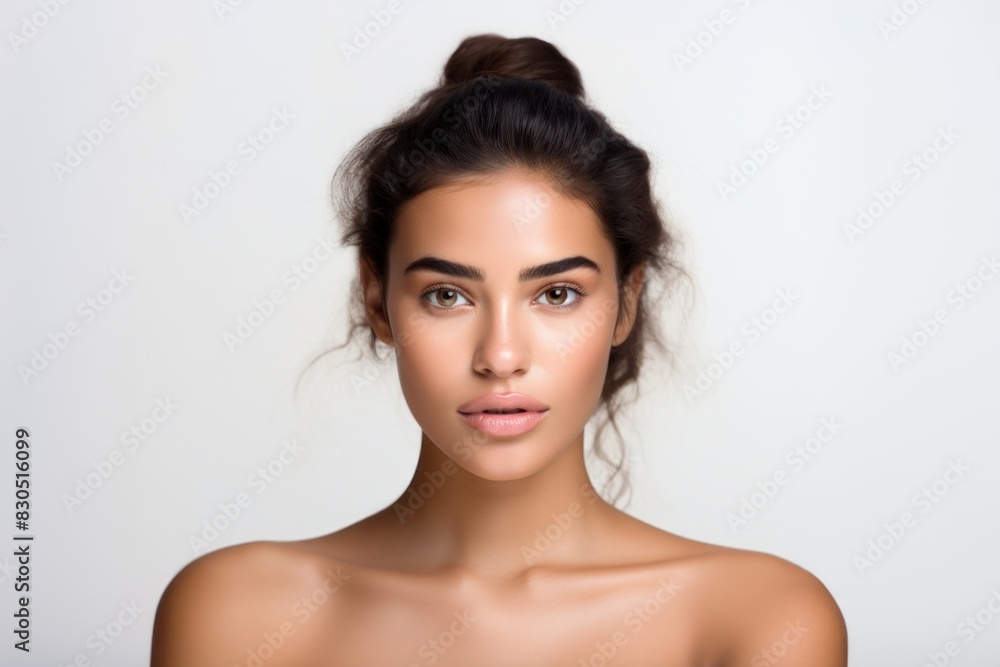 Portrait adult women skin.