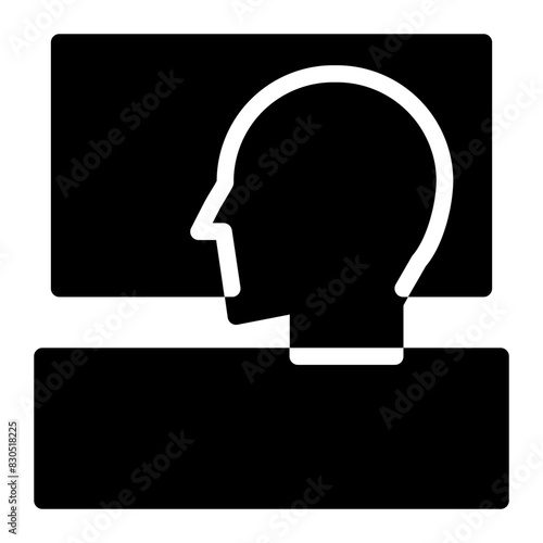  sleep can be blissful glyph icon 