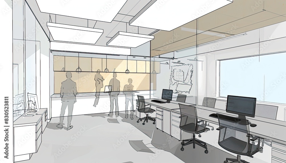 Innovation project team office industry business research lab design Innovation project team office industry business research lab design