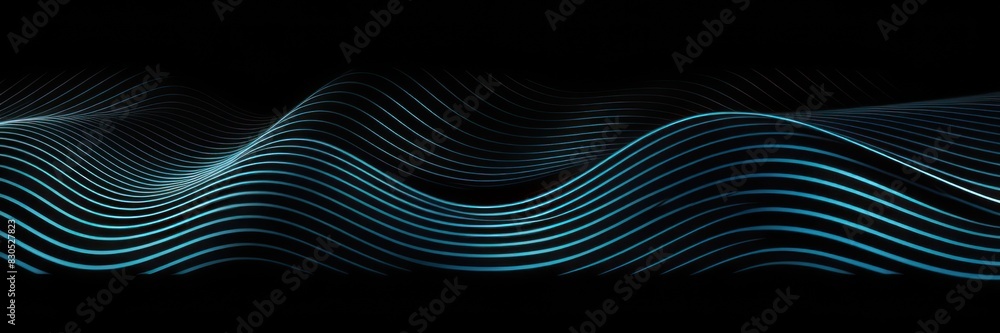 a black background with a wave pattern and a dark background a black background with a wave pattern and a dark background