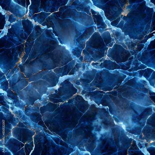 soft and blurry dark blue marble texture background
