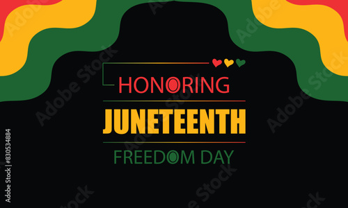Honoring Juneteenth Unveiling a Striking Flag Design