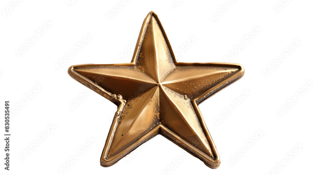 gold star isolated on transparent background, star cut out gold star isolated on transparent background, star cut out