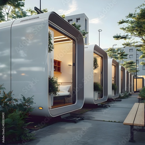 Modular Portable Housing Units for Disaster Relief and Rapid Deployment photo