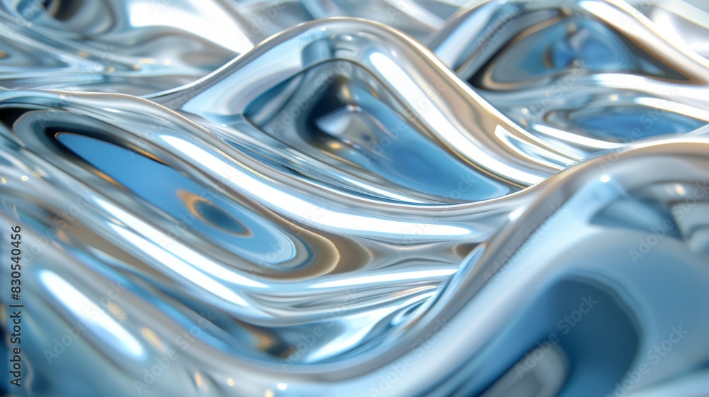 A tight shot of a metallic item, with the upper portion slightly out of focus and the lower portion similarly blurred A tight shot of a metallic item, with the upper portion slightly out of focus and the lower portion similarly blurred