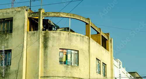 ventanas, fachada, guadalajara, casona, casa, hotel, arquitectura, azotea