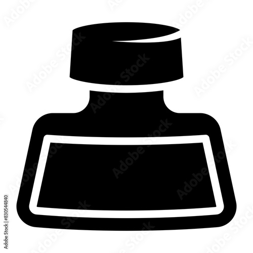 ink bottle glyph icon