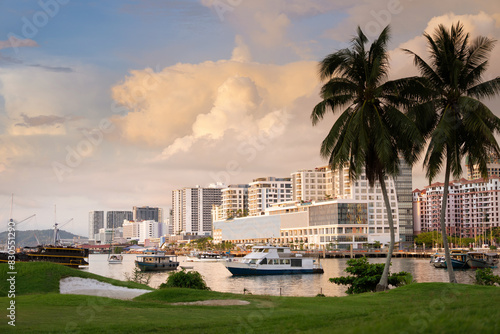 City of Kota Kinabalu, Borneo. Visit Malaysia. photo