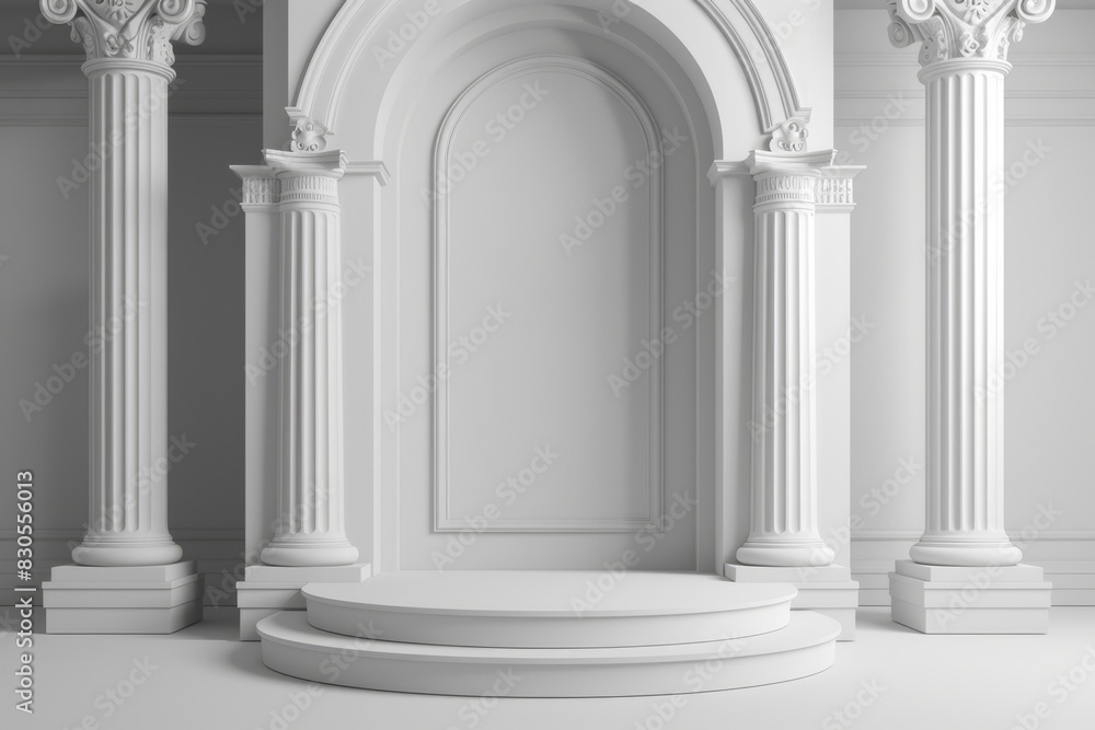 Classical Empty Podium Classical Empty Podium