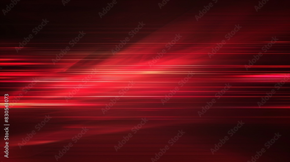 Abstract Red Light Streaks - Generative AI Abstract Red Light Streaks - Generative AI